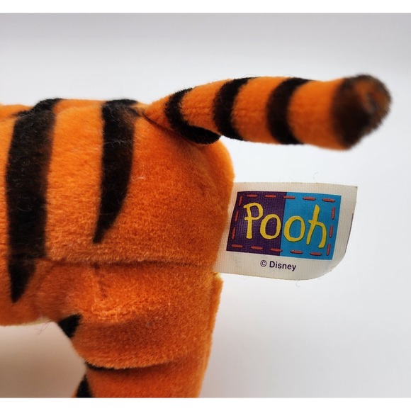 Walt Disney Company Tigger AVON Bean Bag Plush Stuffed Animal Disney Vintage - Picture 10 of 12